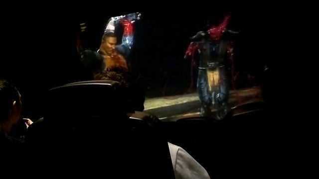 Jax fatality in Mortal Kombat 9 смотреть онлайн