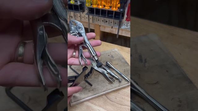 Cool feature on these Harbor Freight Vise Grips смотреть онлайн