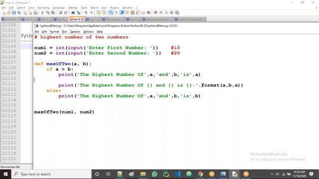 Python Functions Part3 || Narayana Sir || NARAYANA Tech House || +91-9010607010 смотреть онлайн