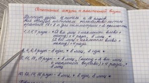 Узоры спицами. Сочетание платочной вязки и ажура. Knitting. The combination of garter knit and lace