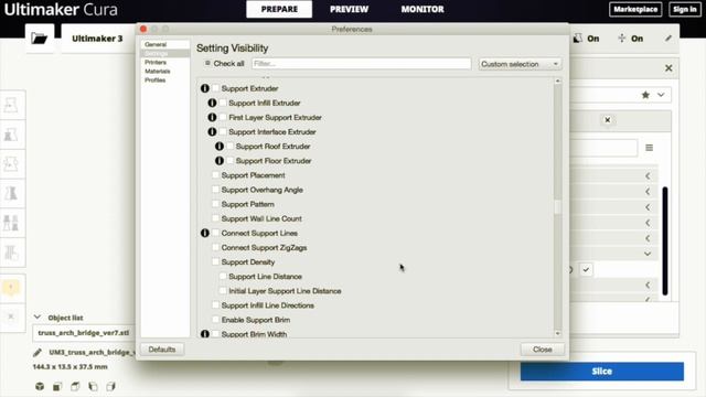 BeAM How To: Ultimaker Cura Support Structures смотреть онлайн