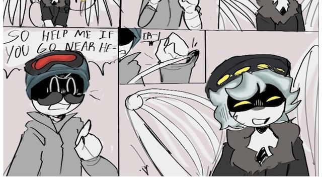UZI & N's Frist Sleepover (Murder Drones Comic Dub) смотреть онлайн