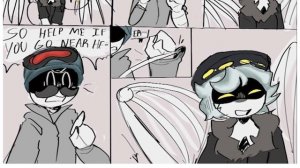 UZI & N's Frist Sleepover (Murder Drones Comic Dub)