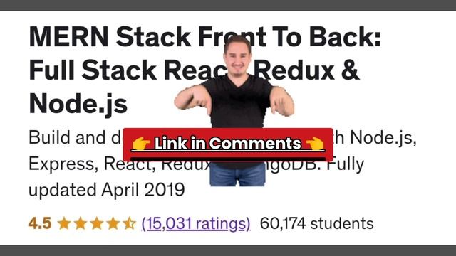 MERN Stack Front To Back: Full Stack React, Redux & Node.js смотреть онлайн