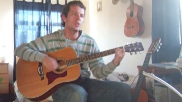 It Ain't Me Babe Bob Dylan Acoustic Cover with lyrics and lesson смотреть онлайн