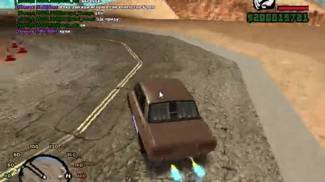 GTA SAMP Дрифт на Жигули смотреть онлайн