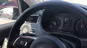 Volkswagen Polo круиз-контроль
