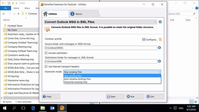 How to Convert Outlook Messages from MSG to EML Files смотреть онлайн