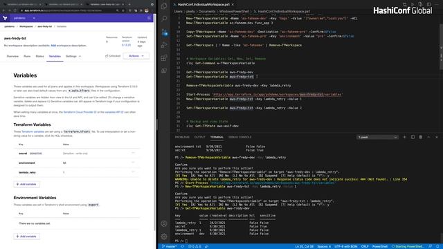 Managing Terraform Cloud With PowerShell - HashiConf Global 2021 смотреть онлайн