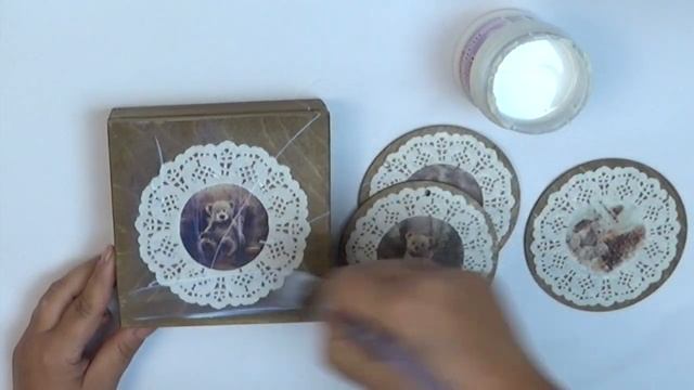 Decoupage świąteczny zestaw z rozetkami i misiami ŁATWE [dla początkujących] No.779 смотреть онлайн