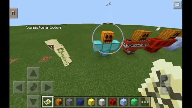 Мод на новых големов для Minecraft PE 0.12.2 смотреть онлайн