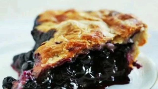 БЫСТРЫЙ НИЗКОКАЛОРИЙНЫЙ ПИРОГ С ЧЕРНИКОЙ рецепт приготування в описах