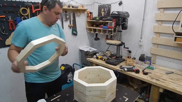 Кашпо для цветов. DIY Wooden Planter Box. Кашпо