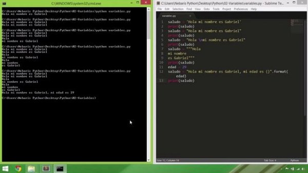 Python desde 0 - 06 - Strings