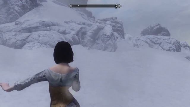 TESV 2016 - Skyrim Physics Hair,unp,earrings In Dance