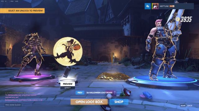 Overwatch - Halloween Terror Lootbox opening! смотреть онлайн