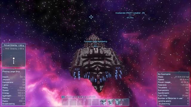 Space Engineers - Vanilla Turbofist Torpedo On Unlimited Speed Mod Server смотреть онлайн