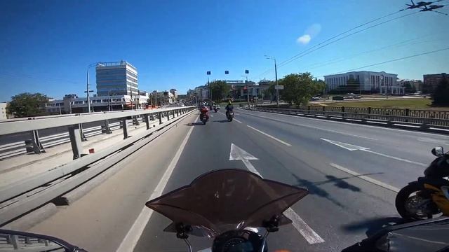 День города Чебоксары,мотопробег смотреть онлайн