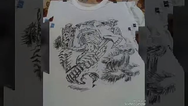 Перун рисунок на футболке смотреть онлайн