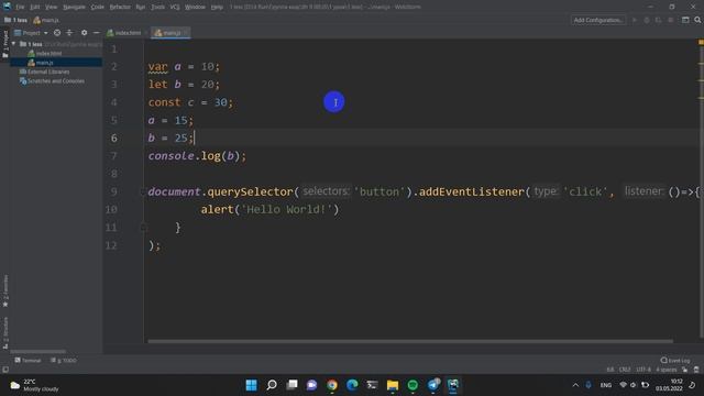 1 урок. intro в js. Переменные. Встроенные функции смотреть онлайн