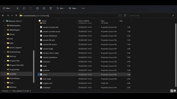 How to install and run Kafka server & ZooKeeper to create a topic in windows?