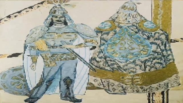 Эскиз костюма Ер-Таргына к опере Е. Брусиловского «Ер-Таргын» смотреть онлайн