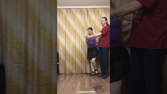 Парный кросс-степ в самоизоляции. Упражнение "волшебная палочка". смотреть онлайн