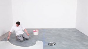 Укладка LVT плитки "GLUE-DOWN", специалистом Tarkett.