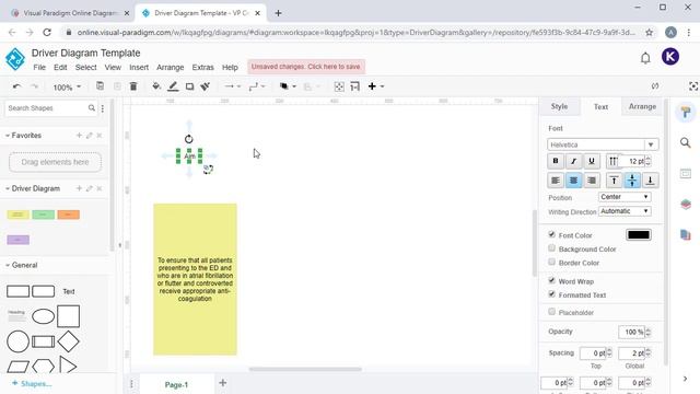 Create Driver Diagram Online смотреть онлайн