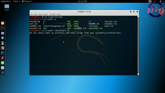 How to Uninstall LAZY Script on [ Kali linux ] смотреть онлайн