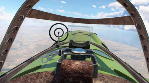 Бой на И-16 тип 28 в VR шлеме в War Thunder.