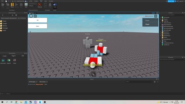 Roblox Studio | Advanced Revive System