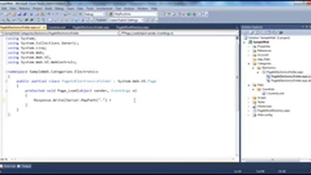 19 Mapping virtual path to physical path using Server MapPath method Part 19 смотреть онлайн