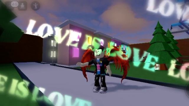 Roblox танец под милую музычку и крутой эффект) :D смотреть онлайн