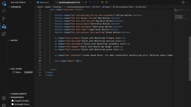 Color Theme, Button, row & column | Session 01 | Basic Bootstrap | Free Course | HCB01(Batch 1) смотреть онлайн