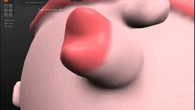 МК - Создаем персонажа Нюшу в программе Sculptris. часть 3 смотреть онлайн