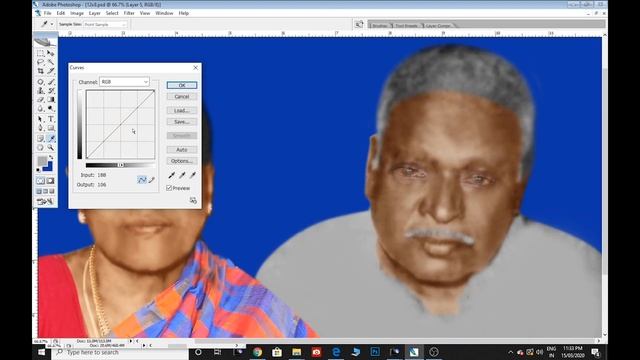 Photo Restoration Work | Old Damaged Photo Repair in Photoshop смотреть онлайн
