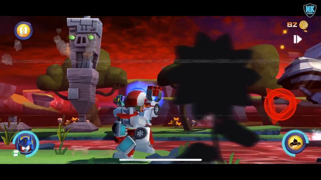 Angry Birds Transformers 2.0 - Save The Bee! - Day 2 - Featuring Ratchet смотреть онлайн