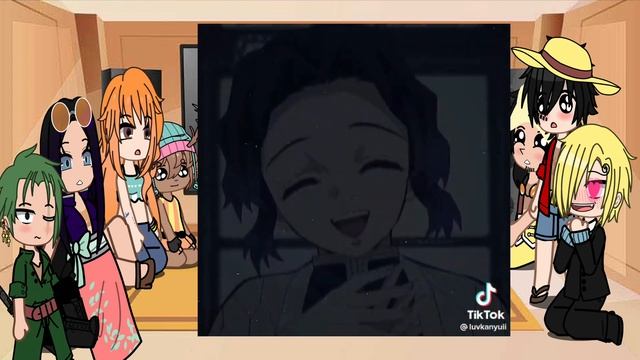 Straw hat pirates react to f!y/n смотреть онлайн