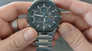 Casio Edifice / ECB-950DB-1AEF / Unboxing / Bluetooth / Solar / "Tiffany" Color /