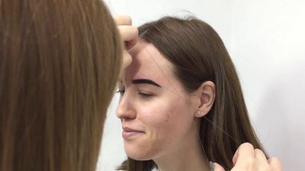 БИОТАТУАЖ БРОВЕЙ ХНОЙ Brow henna^ Eyebrows Threading^How to Eyebrow Tinting, Trimming, Grooming