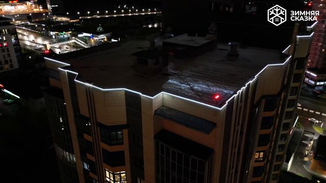 Подсветка фасада гибким неоном смотреть онлайн