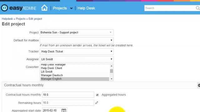 Help Desk Projects in Easy Redmine смотреть онлайн