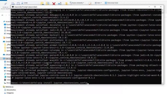 Instalación y configuración de Jupyter Notebook смотреть онлайн