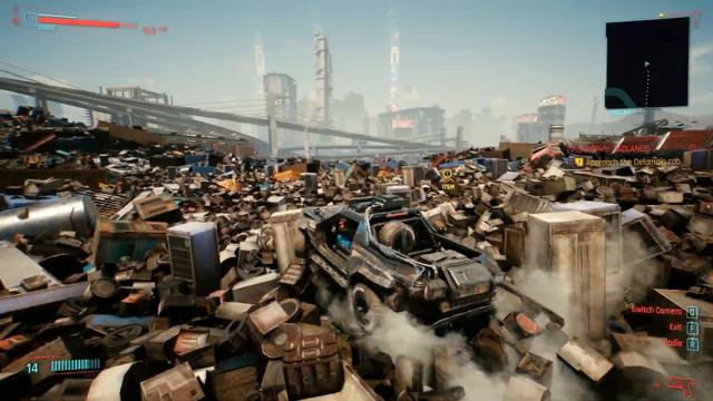 Find the Delamain cab in Badlands Cyberpunk 2077 смотреть онлайн