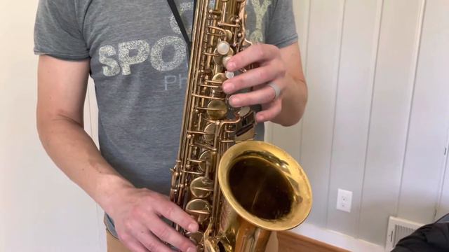 Selmer Mark VII Alto Saxophone Demo, www.dcsax.com смотреть онлайн
