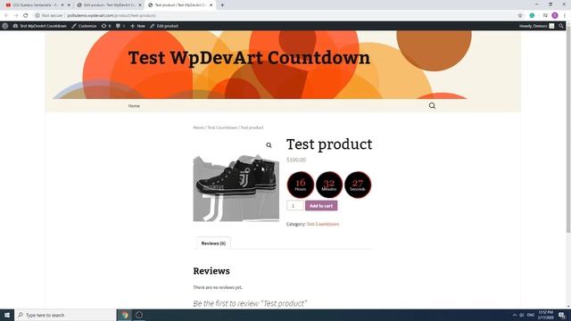 WooCommerce Sales Countdown Timer - WordPress plugin смотреть онлайн