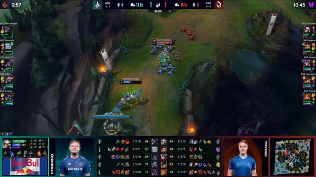 AST Vs RGE - Неделя 6 День 2 | 2021 LEC Летний сплит | Astralis Vs. Rogue