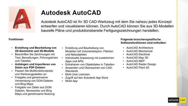 Überblick Autodesk Product Design & Manufacturing (PD) Collection смотреть онлайн