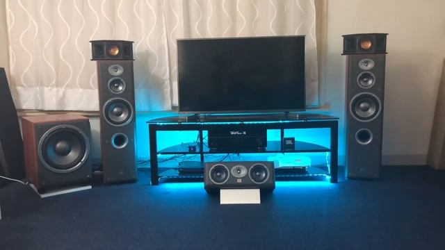 Sound Test- JBL E60 Northridge Series + Klipsch RS-10 смотреть онлайн